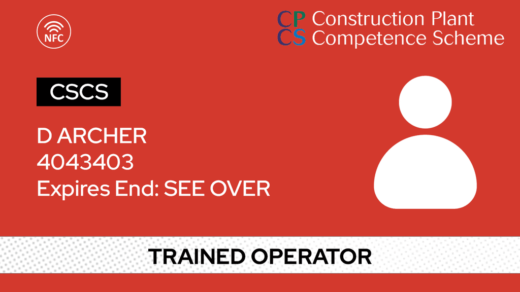 CPCS Trained Operator