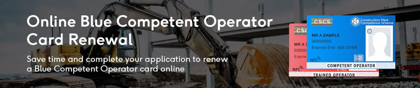 CPCS Blue Card Renewal Banner